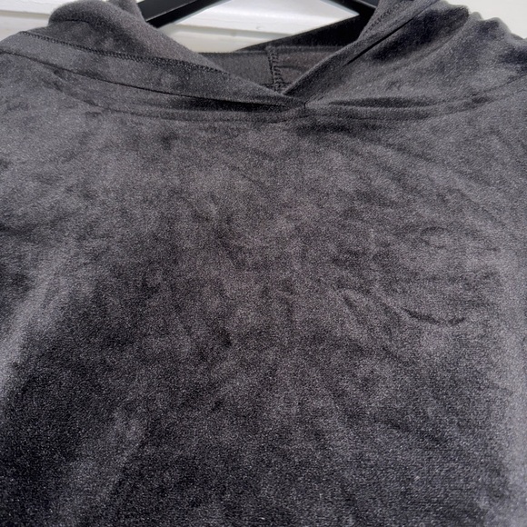 2/$15 Justice Black Hoodie with Gold Logo - Picture 3 of 5